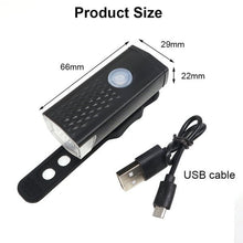 USB Rechargeable 400 Lumen Bicycle Front Headlight Cycle Light Set - justgrabit.in | Just Grab It