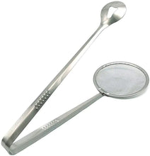 2In1 Stainless Steel Filter Spoon with Clip Food Kitchen Oil - Frying Multi - Functional - Justgrabit Inc.