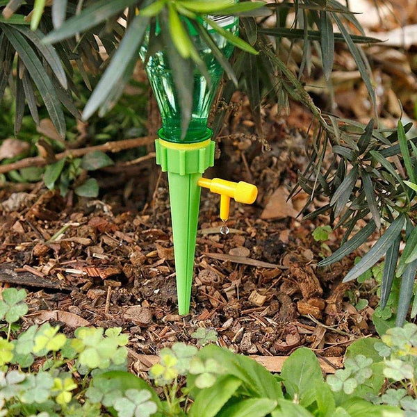 Drip Irrigation kit for Home Garden, Self - Watering Spikes for Plants - Justgrabit Inc.