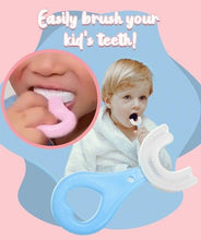 U Shape Kids Toothbrush for kids with effective care and performance. - Justgrabit Inc.