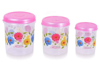 3 Pc Storage Container used in all kinds of places including household and offices for storing stuffs and items etc. - Justgrabit Inc.
