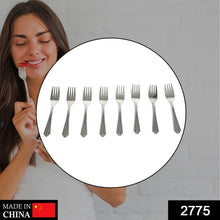 Small Dinner Fork for home and kitchen. (set of 8Pc) - Justgrabit Inc.