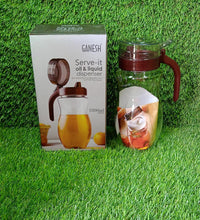 Oil Dispenser Stainless Steel with small nozzle 1000ml - Justgrabit Inc.