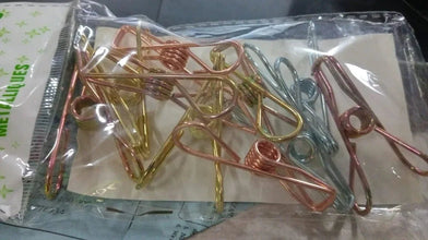 Stainless Steel Multipurpose Sturdy Clothes Hanging Clips - Justgrabit Inc.
