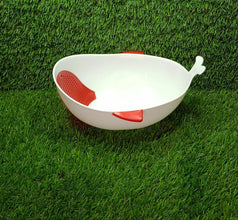 Plastic Rice Pulses Fruits Vegetable Noodles Pasta Washing Bowl and Strainer - Justgrabit Inc.