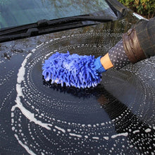 Microfiber Wash and Dust Chenille Mitt Cleaning Gloves - Justgrabit Inc.