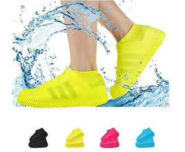 Small Silicone Shoe Covers: Waterproof & Anti - Skid for Rain & Bike - Justgrabit Inc.