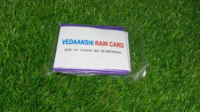 Disposable Rain Card Raincoat Easy to Carry Emergency Waterproof Rain coat RainCard - Justgrabit Inc.