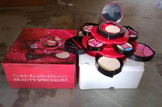 All in One Makeup Kit for Teens Flower Palette for Girls 3 Tier Cosplay - Justgrabit Inc.