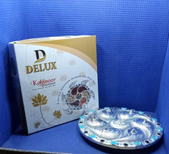 Multipurpose 7 Compartment Dry Fruit Serving Rotating Tray ,Chocolate, Snacks Storage Box, Masala Box - Justgrabit Inc.