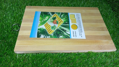 Natural Wood Chopping Cutting Board for Kitchen Vegetables, Fruits & Cheese, BPA Free. - Justgrabit Inc.