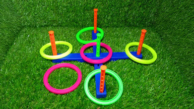 Ringtoss Junior Activity Set for kids for indoor game plays and for fun. - Justgrabit Inc.