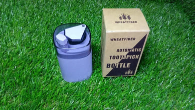 Toothpick Holder Dispenser, - Up Automatic Toothpick Dispenser for Kitchen Restaurant Thickening Toothpicks Container Pocket Novelty, Safe Container Toothpick Storage Box. - Justgrabit Inc.