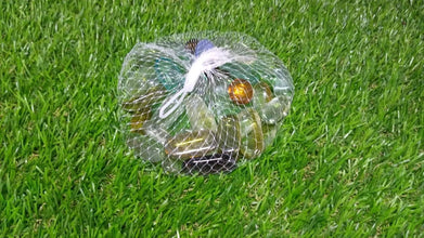 Glass Gem Stone, Flat Round Marbles Pebbles for Vase Fillers, Attractive pebbles for Aquarium Fish Tank. - Justgrabit Inc.
