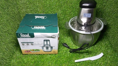 Stainless Steel Electric Meat Grinders with Bowl Heavy (3L) - justgrabit.in | Just Grab It