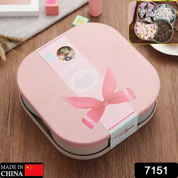 Large Compartment Box | Creative Divided Food Fruit Plate - Justgrabit Inc.
