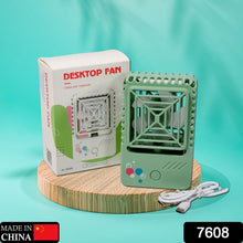 Mini Rechargeable Desktop Fan for Home & Office (USB, Handheld) - Justgrabit Inc.