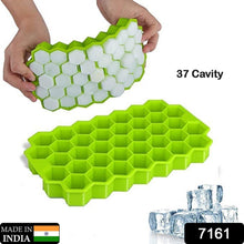 Flexible Silicone Ice Cube Tray, 37 Small Cubes , Fridge Use - justgrabit.in | Just Grab It