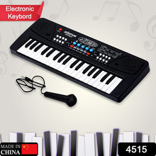 Piano Musical Keyboard With Mic 37 Music Key Keyboard For Kids Toy - justgrabit.in | Just Grab It