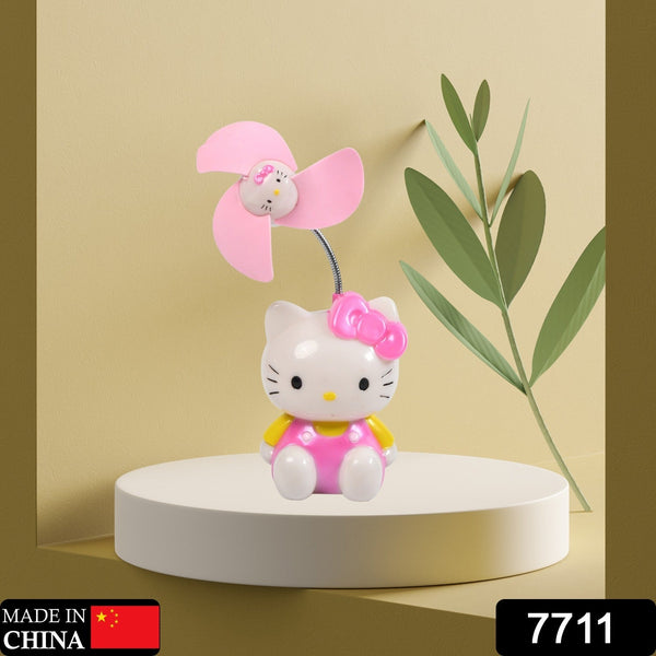 Kitty USB Powered Portable USB Mini Cooling Fan Cooler Portable (Battery Not Include) - justgrabit.in | Just Grab It
