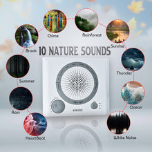 Sleep Therapy Sound Machine with 8 Soothing Sounds (Battery, Timer Option) - justgrabit.in | Just Grab It