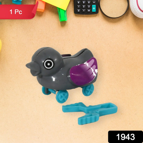 Small push back duck toy, Ejectable spring tail duck, Small DIY duck Toy - Justgrabit Inc.