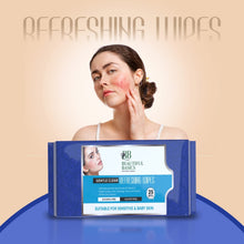 Beautiful Basics Dry & Sensitive Skin Face Wipes (2 Pkts x 50 Pcs Wipes) - justgrabit.in | Just Grab It