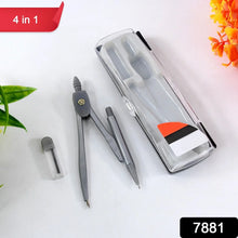 4 - in - 1 Premium Geometry Compass Set for Students and Professionals - Justgrabit Inc.