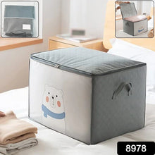 Clothes Storage Bag with Zipper & Handles - Justgrabit Inc.