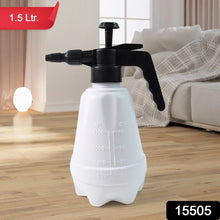 1.5L Heavy - Duty Plastic Pressure Spray Bottle with Adjustable Nozzle - Justgrabit Inc.