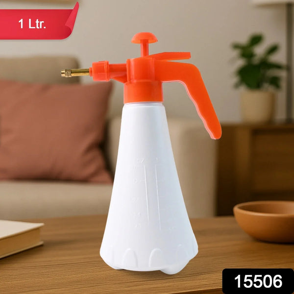 Handheld Pressure Water Sprayer Bottle (1 Ltr) - Justgrabit Inc.