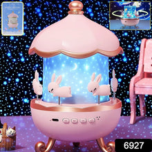 Bunny’s Carousel Rotating LED Night Light - Justgrabit Inc.
