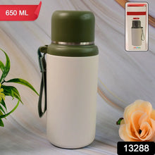 Stainless Steel Mug / Bottle Vacuum Insulated Cup With Handle, Small Cup & Straw (650 ML) - justgrabit.in | Just Grab It
