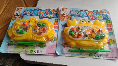 Fishing Game for Kids, Include 12 Pieces Fishes and 2 Fishing Rod, (1 Set) - justgrabit.in | Just Grab It