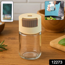 Adjustable Spice Dispenser Glass Jar(1 Pc) - Justgrabit Inc.