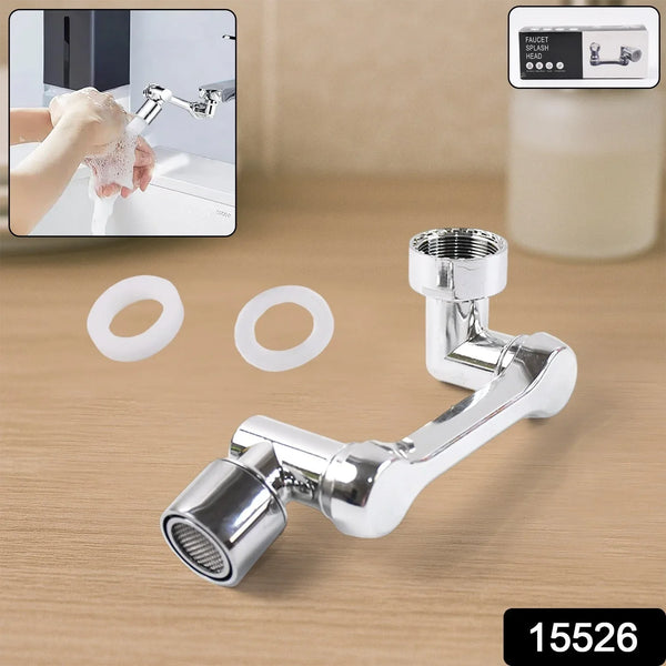Universal Faucet Extension Splash - Proof Nozzle (1 Pc) - Justgrabit Inc.