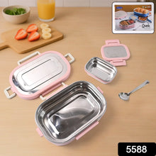 Qunic Stainless Steel Snack Lunch Box (With Small Box) - Justgrabit Inc.