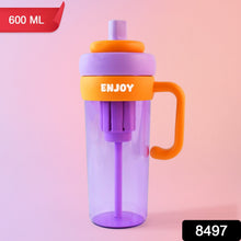 Premium Plastic Water Bottle Approx 600ML (1 Pc) - justgrabit.in | Just Grab It