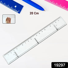 20 cm Transparent Plastic Ruler (1 Pc) - Justgrabit Inc.