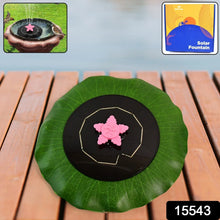 Solar - Powered Floating Fountain Pump for Ponds - Justgrabit Inc.