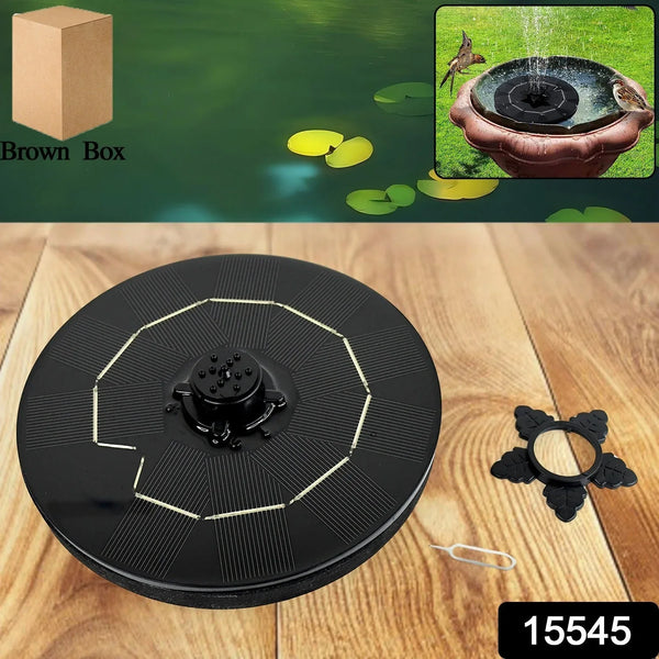Solar - Powered Floating Water Fountain Pump Kit - Justgrabit Inc.