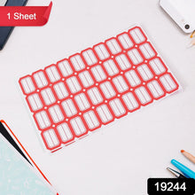 Multipurpose Writable Blank Label Sticker Sheets (1 Sheet) - Justgrabit Inc.