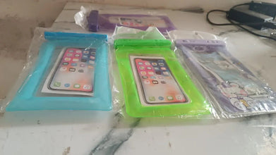 Pouch Cover Mobile Water Protector (1 Pc / Mix Color / Mix Design) - justgrabit.in | Just Grab It