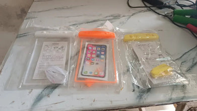 Mobile Waterproof Sealed Transparent Plastic Bag / Pouch Cover for All Mobile Phones - Justgrabit Inc.