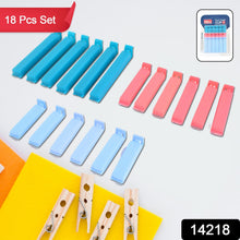 Ritu 18 - Piece Plastic Pouch Sealer Clip Set - justgrabit.in | Just Grab It