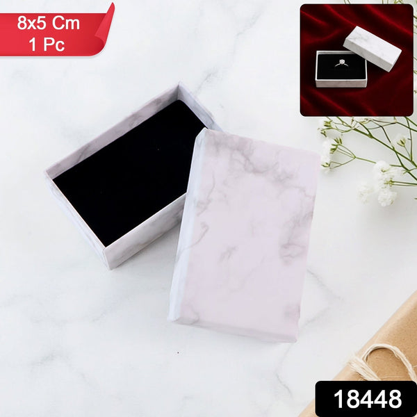 Marble Finish Empty Gift Box 8x5 cm (1 Pc) - justgrabit.in | Just Grab It