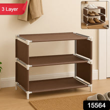 Modular Fabric Shoe Rack 3layer - justgrabit.in | Just Grab It