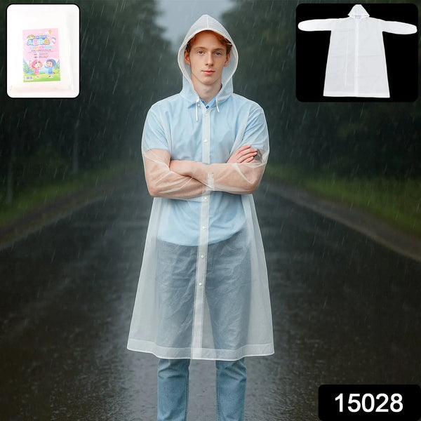Eva Portable Rain Coat, Waterproof Raincoat (1pc) - justgrabit.in | Just Grab It