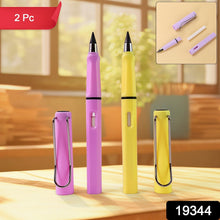 2In1 Everlasting Pencil Replaceable Head With Eraser (2 Pc / Mix Color) - justgrabit.in | Just Grab It