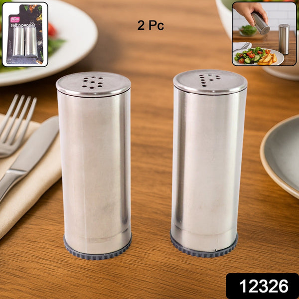 Supermom Stainless Steel Salt and Pepper Shaker Set (2 Pc) - justgrabit.in | Just Grab It
